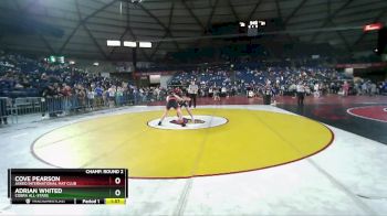 144 lbs Champ. Round 2 - Adrian Whited, COBRA ALL-STARS vs Cove Pearson, Askeo International Mat Club