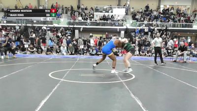 185 lbs Semifinal - Leanna Watson, Putnam vs Madi King, Burr & Burton