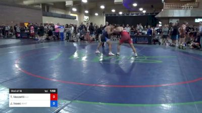 88 kg Rnd Of 16 - Tony Vezzetti, Illinois vs Jeffrey Isaac, White Bear Lake Youth Wrestling