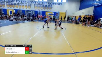 106 lbs Round 7 (8 Team) - Komron Sharofiddinov, Attack WC vs Joesph Sneed, VSUS Athletics RTC