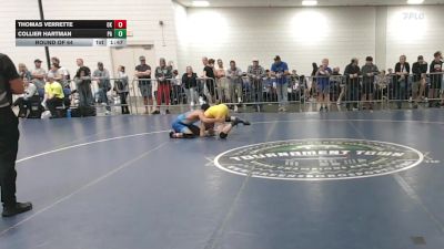 144 lbs Round Of 64 - Thomas Verrette, OK vs Collier Hartman, PA