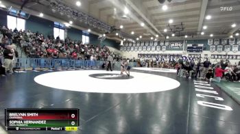 105 lbs Semifinal - Brelynn Smith, Chaparral vs Sophia Hernandez, Vista Murrieta