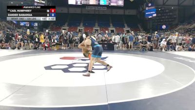 138 lbs Cons. Rd Of 64 - Cael Humphrey, California vs Zander Samargia, Alabama