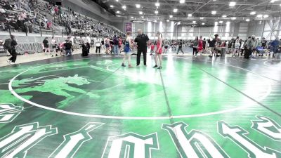 120 lbs Cons. Round 1 - Madison Fowler, Thunder Mountain Wrestling Club vs Amber Glass, Asylum Wrestling Club