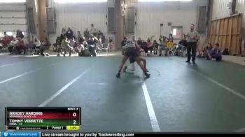 115 lbs Round 2 (4 Team) - Tommy Verrette, POWA vs Gradey Harding, Warhawks Black