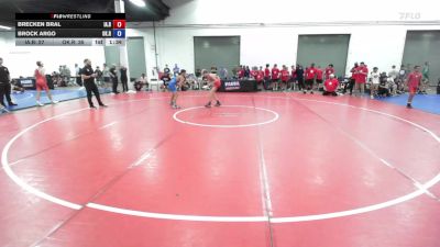 115 lbs Brecken Bral, Iowa Blue vs Brock Argo, Oklahoma Red