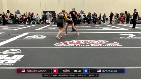 ADRIANNA SCIACCA vs Reagan Lakey 2025 ADCC Orlando Open/Youth Trials