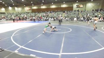 54 lbs Consi Of 4 - Tanner Houck, Oroville Rattlers vs Tyrese Bliss, Fallon Outlaws WC