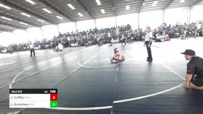 61 lbs Rr Rnd 3 - Jaxson Cuffley, Wolfpack Wrestling Academy vs Joshua Gustafson, New Mexico Outlaws