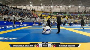 Matheus Klem Ramos Rosa vs Pablo Henrique De Almeida Mota 2026 Brasileiro Jiu-Jitsu IBJJF