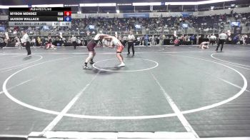 218 lbs Rr Rnd 1 - Myron Mendez, Florida National Wrestling Team vs Jaxson Wallace, Team Wallace