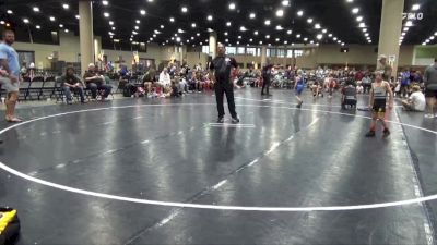 55 lbs Round 5 (6 Team) - Christian Toungette, Williamson County WC vs Sebastian Cooper, Rabbit WC