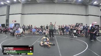 95 lbs Round 5 - Ethan Keisler, Chapin Youth Wrestling vs Liam Finney, Carolina Reapers