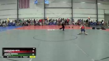 84 lbs Round 2 (6 Team) - Chrisopher Metz, Minion Green vs Arseni Kikiniou, Poway Elite