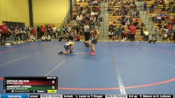 70 10U Cons. Round 2 - Arthur Nelson, Blaine Wrestling vs Harrison Corbin, Immortal Athletics WC