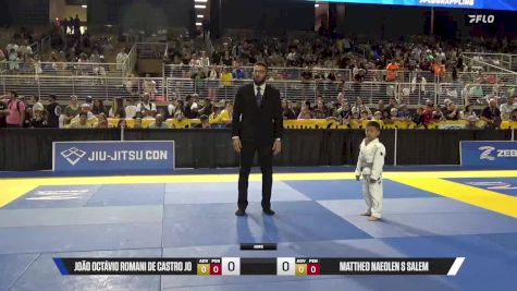 Mattheo Naeolen S Salem vs João Octávio Romani De Castro Jo 2025 Pan Kids Jiu-Jitsu IBJJF Championship
