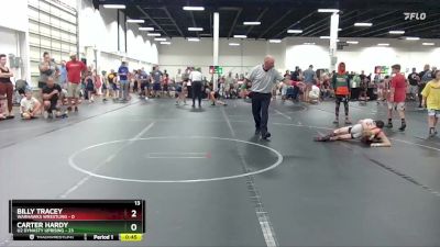 68 lbs Round 1 (4 Team) - Carter Hardy, U2 Dynasty Uprising vs Billy Tracey, Warhawks Wrestling