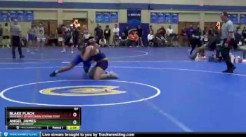 197 lbs Cons. Round 1 - Angel Jaimes, Aurora Universtiy vs Blake Flach, University Of Wisconsin-Stevens Point