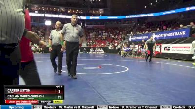 2A-126 lbs Cons. Round 2 - Wes Martin, Estherville Lincoln Central vs Briten Maxwell, Glenwood