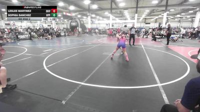 109 lbs Rr Rnd 2 - Leslee Martinez, Southwest Hammers vs Sophia Sanchez, Hyperbolic WC