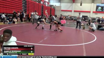 112-130 lbs Cons. Round 3 - Peyton Caranta, Alpha Elite vs Isabelle Seargeant, Grizzly Takedown Club