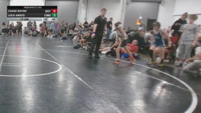 72 lbs Rr Rnd 4 - Chase Boyer, Quest - BK8E vs Luca Amato, CTWHALE - BK8E