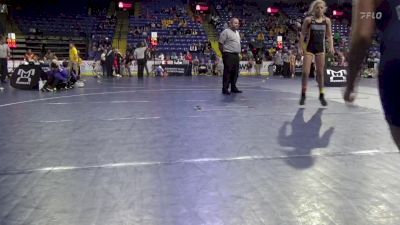 108 lbs Semifinal - Brinley Dinzeo, Penn Trafford vs Amia Estela, Mulenberg