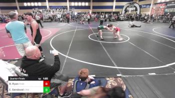 106 lbs Quarterfinal - Brandon Ryan, Team SoCal vs Eduardo Sandoval, Long Beach Poly