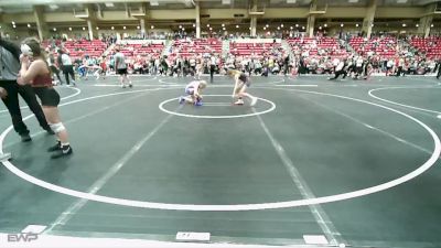 75 lbs Cons. Round 2 - Vada Dennis, Oakley vs Kyleigh Danielson, Texas Elite