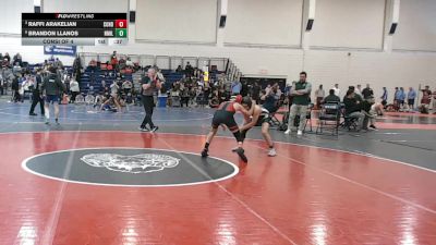 106 lbs Consi Of 4 - Raffi Arakelian, Conard vs Brandon Llanos, New Milford