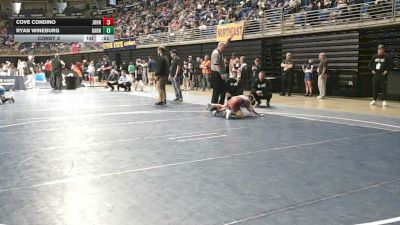 60 lbs Consy 3 - Cove Condino, Johnsonburg vs Ryan Wineburg, Garnet Valley