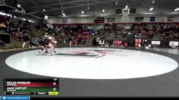 157 lbs Cons. Round 2 - Nolan Wheeler, Newberry vs Gage Shetley, Emmanuel