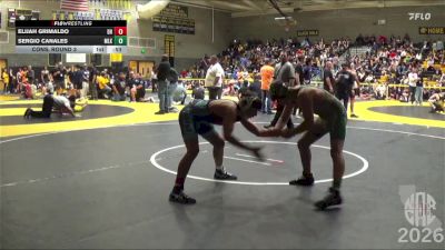 135 lbs Cons. Round 3 - Sergio Canales, MLK vs Elijah Grimaldo, Dark Horse