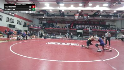 184 lbs Quarterfinal - Logan Cole, Missouri vs CJ Walrath, Northern Iowa