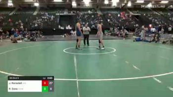 160 lbs Rr Rnd 3 - Jakob Ransdell, Kearney High School vs Riley Goss, Norton High School