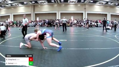 165 lbs Consi Of 64 #2 - Beau Shepherd, Unattactched vs Enrique Galvez, Coyote WC