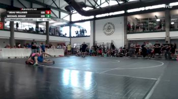 121-125 lbs Champ. Round 1 - Beau Williams, Clifton Central vs Michael Benge, Ottawa Wolfpack Wrestling Club