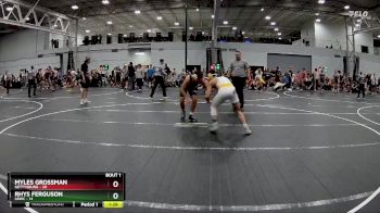 144 lbs Semis (4 Team) - Myles Grossman, Gettysburg vs Rhys Ferguson, LBWC