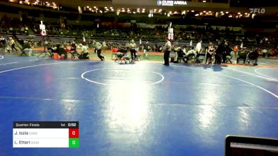 55 lbs Quarterfinal - Jace Iozia, Cordoba Trained vs Luca Ettari, Shore Thing WC