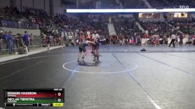 110 lbs Cons. Semi - Edward Massieon, Wamego vs Declan Tiemstra, Andover