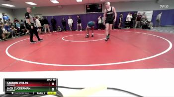 157 lbs Champ. Round 1 - Jack Zuckerman, Houston vs Cannon Voiles, McCallie