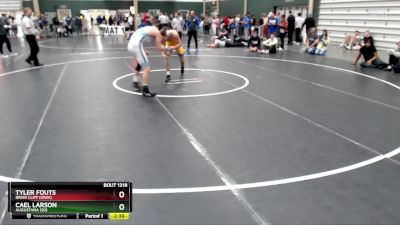 149 lbs Cons. Round 4 - Cael Larson, Augustana (SD) vs Tyler Fouts, Briar Cliff (Iowa)