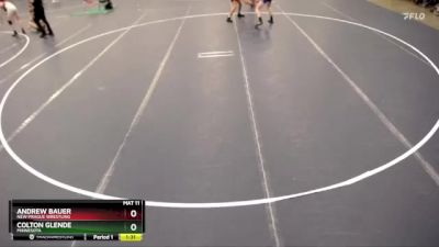 144 lbs Quarterfinal - Colton Glende, Minnesota vs Andrew Bauer, New Prague Wrestling