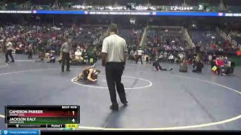 4A 126 lbs Cons. Round 3 - Jackson Ealy, Green Hope vs Cameron Parker, Ardrey Kell