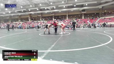 145 lbs Champ. Round 1 - Oakley Rich, Dodge City vs Sebastian Trujillo, Beloit