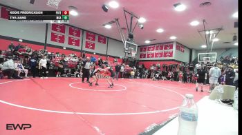 96 lbs Semifinal - Kodie Fredrickson, Poteau vs Tiya Jiang, McAlester