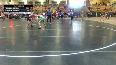 95 lbs Cons. Round 2 - Braden Morris, Blackman Wrestling Club vs Carson Gambill, Williamson Co Wrestling Club