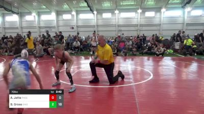 70 lbs Pools - Aiden Jette, Phoenix W.C. vs Brody Gross, Ohio Gold 24K