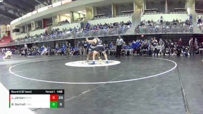 220 lbs Round 6 (8 Team) - Jack Jansen, Bennington vs Braylon Gartrell, Lincoln Southwest