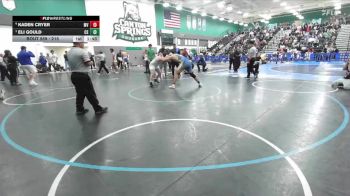 215 lbs Semifinal - Eli Gould, Canyon Springs vs Kaden Cryer, Moreno Valley